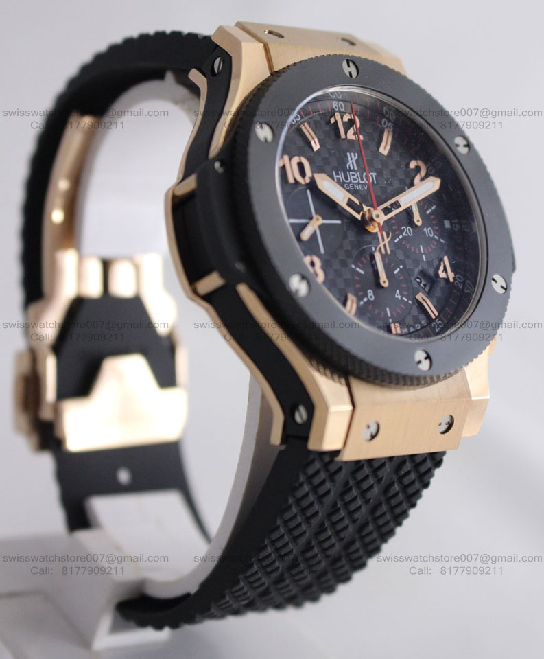 Hublot Big Bang Rose Gold SWISS ETA Watch India (5) blank