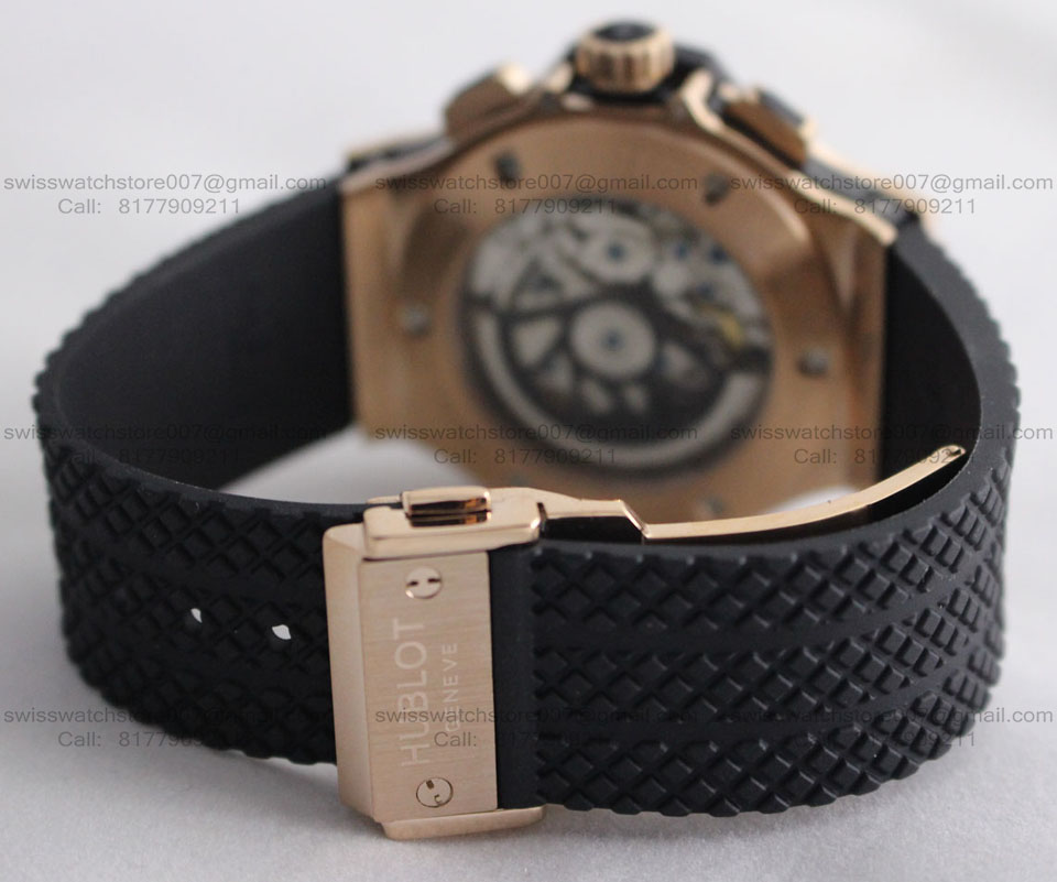 Hublot Big Bang Rose Gold SWISS ETA Watch India (6) blank