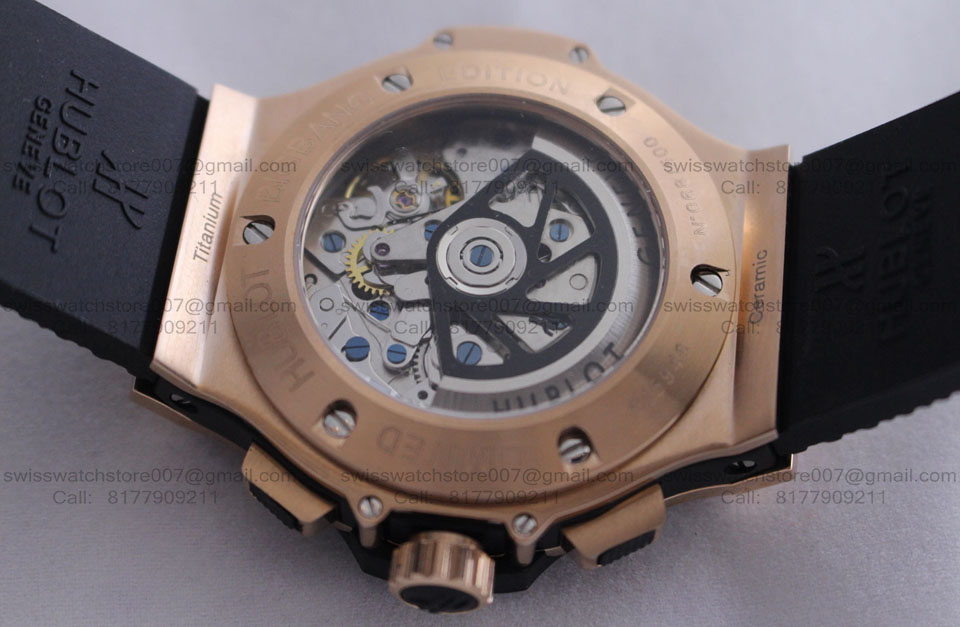 Hublot Big Bang Rose Gold SWISS ETA Watch India (7) blank