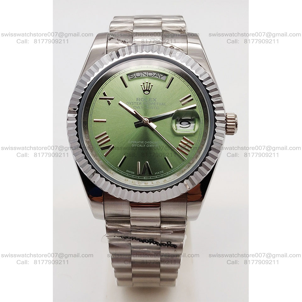 Rolex Day Date Watch Price in India 40mm blank